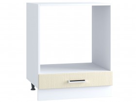 Шкаф нижний под духовку 600, ШНД 600 (Клен кремовый/корпус белый) в Асино - asino.katalogmebeli.com | фото
