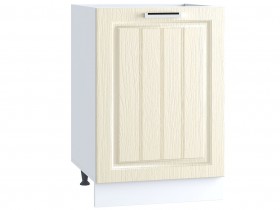 Шкаф нижний под мойку 500, ШНМ 500 (Клен кремовый/корпус белый) в Асино - asino.katalogmebeli.com | фото