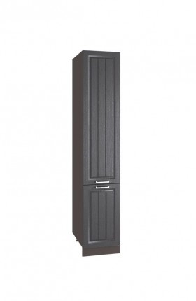Шкаф пенал 400, ШП 400 Н (Клен серый/корпус венге) в Асино - asino.katalogmebeli.com | фото