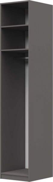 Шкаф ШР-1 зеркало, левый, Вива (Латте/Мокко Глянец/Тестиль) в Асино - asino.katalogmebeli.com | фото 2