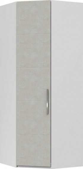 Шкаф ШРУ без зеркала Вива (Белый/Белый глянец/Платина) в Асино - asino.katalogmebeli.com | фото