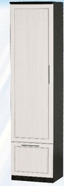 Шкаф средний с ящиком ДЛЯ ГОСТИНОЙ ШСЯ-450 Венге/Дуб выбеленный в Асино - asino.katalogmebeli.com | фото