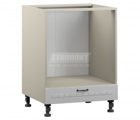 Шкаф-стол РСД-1-60 под духовку Регина 21 (Сандал белый/корпус Белый) в Асино - asino.katalogmebeli.com | фото