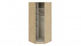 Шкаф угловой с глухой дверью «Квадро» (Бунратти/Белый глянец) в Асино - asino.katalogmebeli.com | фото 4