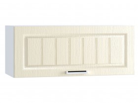 Шкаф верхний горизонтальный 800, ШВГ 800 (Клен кремовый/корпус белый) в Асино - asino.katalogmebeli.com | фото