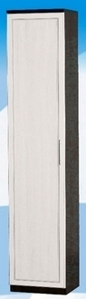 Шкаф высокий ДЛЯ ГОСТИНОЙ ШВ-450 Венге/Дуб выбеленный в Асино - asino.katalogmebeli.com | фото 1