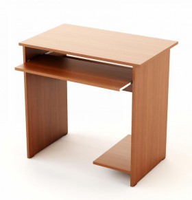 Компьютерный стол Малый упрощённый (Беленый дуб) в Асино - asino.katalogmebeli.com | фото 2