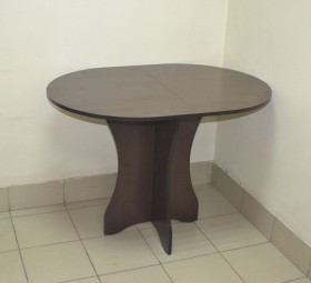 Стол кухонный Компакт (Венге темный) в Асино - asino.katalogmebeli.com | фото 2