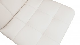 Стул «Аспен» К1С Черный муар/Кожзам Polo White в Асино - asino.katalogmebeli.com | фото 3