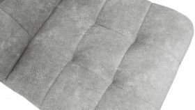 Стул «Аспен» К1С Черный муар/Микровелюр Wellmart Silver в Асино - asino.katalogmebeli.com | фото 3