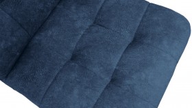 Стул «Аспен» К3 Черный муар/Микровелюр Wellmart Blue в Асино - asino.katalogmebeli.com | фото 3