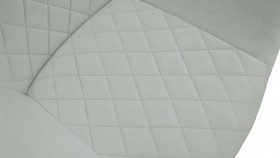 Стул «Дастин» К1С Белый/Велюр Confetti Silver в Асино - asino.katalogmebeli.com | фото 3