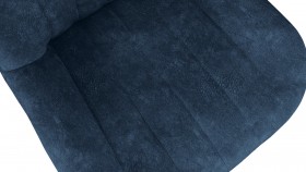 Стул «Марвел» К1С Исп. 2 Черный муар/Микровелюр Wellmart Blue в Асино - asino.katalogmebeli.com | фото 3