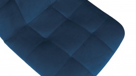 Стул «Райс» К3 Белый/Велюр Confetti Blue в Асино - asino.katalogmebeli.com | фото 3