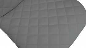 Стул «Ричи» К1С Черный муар/Кож.зам. Polo Graphite в Асино - asino.katalogmebeli.com | фото 3