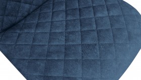 Стул «Ричи» К1С Черный муар/Микровелюр Wellmart Blue в Асино - asino.katalogmebeli.com | фото 3