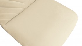 Стул «Шерри» К1С Черный муар/Велюр Confetti Cream в Асино - asino.katalogmebeli.com | фото 3