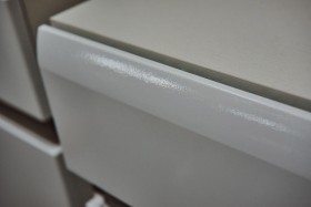 Ультра Тумба прикроватная №2 (Белый/Белый глянец) в Асино - asino.katalogmebeli.com | фото 4