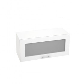 Валерия-М шкаф ШВГС-800 (бел. металлик/корпус белый) в Асино - asino.katalogmebeli.com | фото