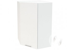 Угловой шкаф Валерия-М ШВУ 599 (Белый глянец/Белый/верхний/высокий) в Асино - asino.katalogmebeli.com | фото