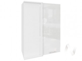 Угловой шкаф Валерия-М ШВУ 699 (Белый глянец/Белый/верхний/высокий) в Асино - asino.katalogmebeli.com | фото