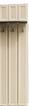 Вешалка для одежды навесная ДЛЯ ПРИХОЖЕЙ ВШ Венге/Дуб выбеленный в Асино - asino.katalogmebeli.com | фото