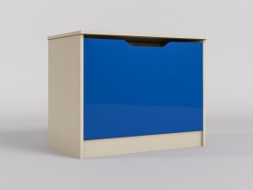 Ящик для игрушек Скай люкс (Синий/корпус Клен) в Асино - asino.katalogmebeli.com | фото